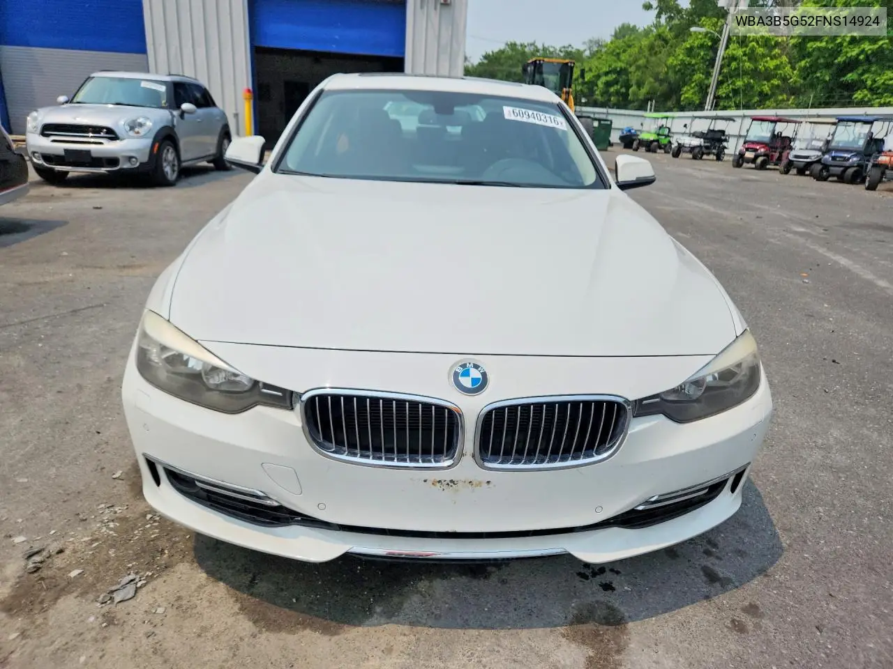 2015 BMW 328 Xi Sulev VIN: WBA3B5G52FNS14924 Lot: 60940316