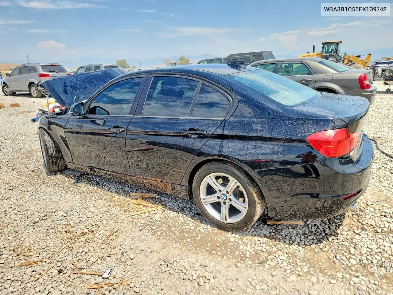 2015 BMW 320 I VIN: WBA3B1C55FK139748 Lot: 61000116