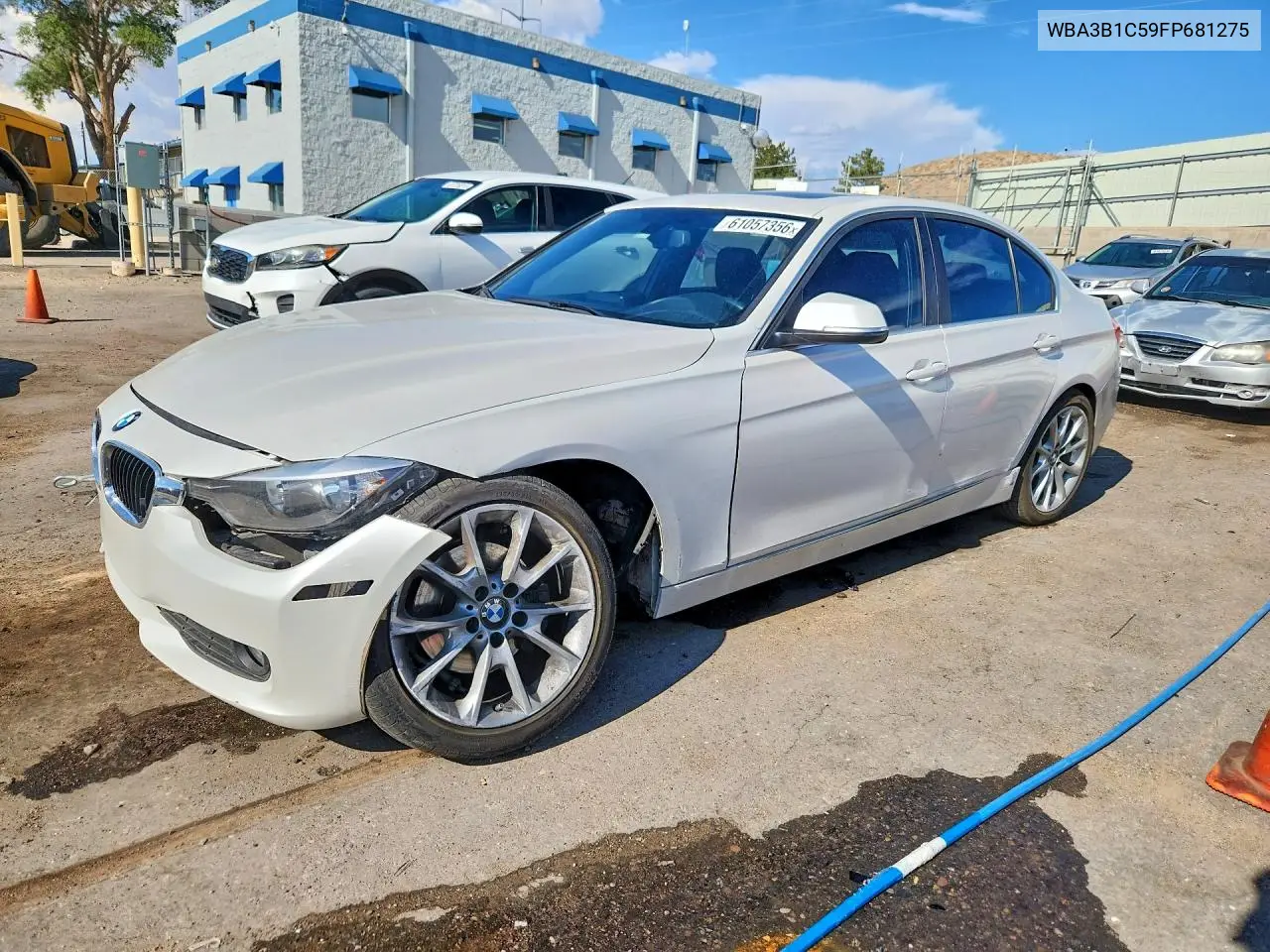 2015 BMW 320 I VIN: WBA3B1C59FP681275 Lot: 61057356