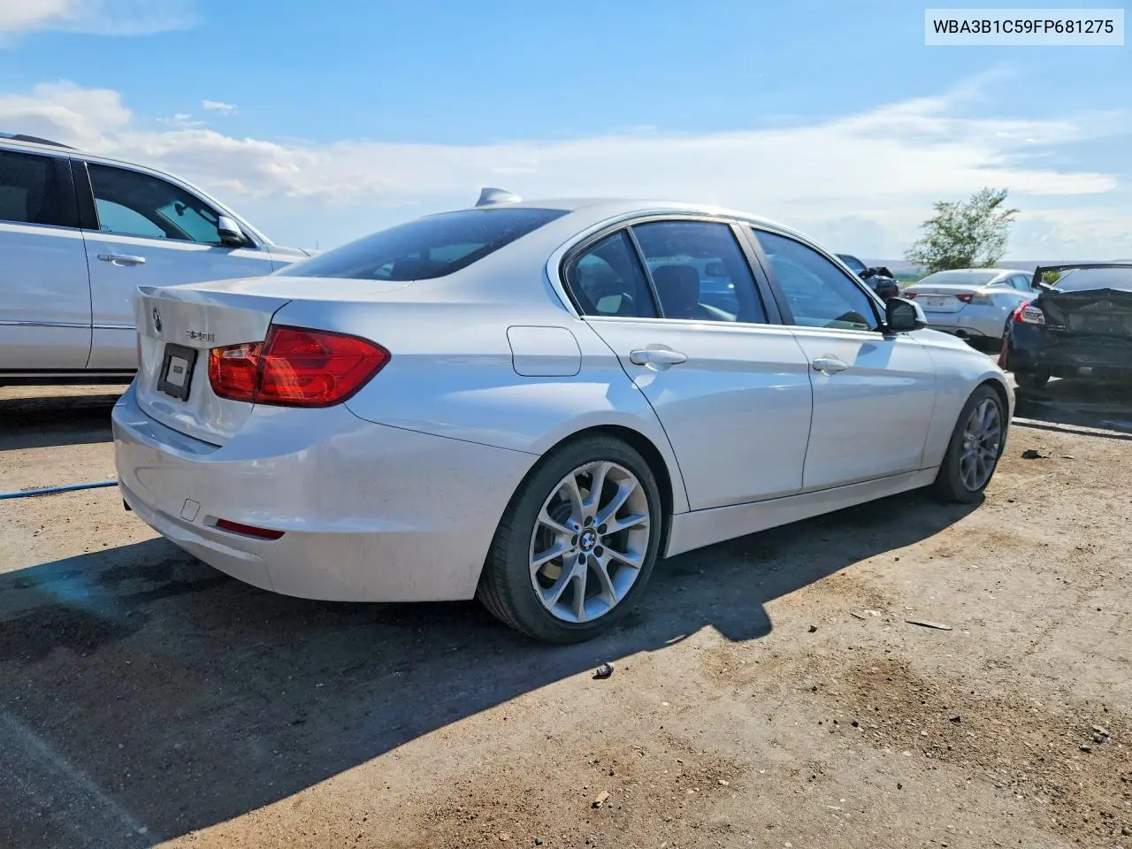 2015 BMW 320 I VIN: WBA3B1C59FP681275 Lot: 61057356