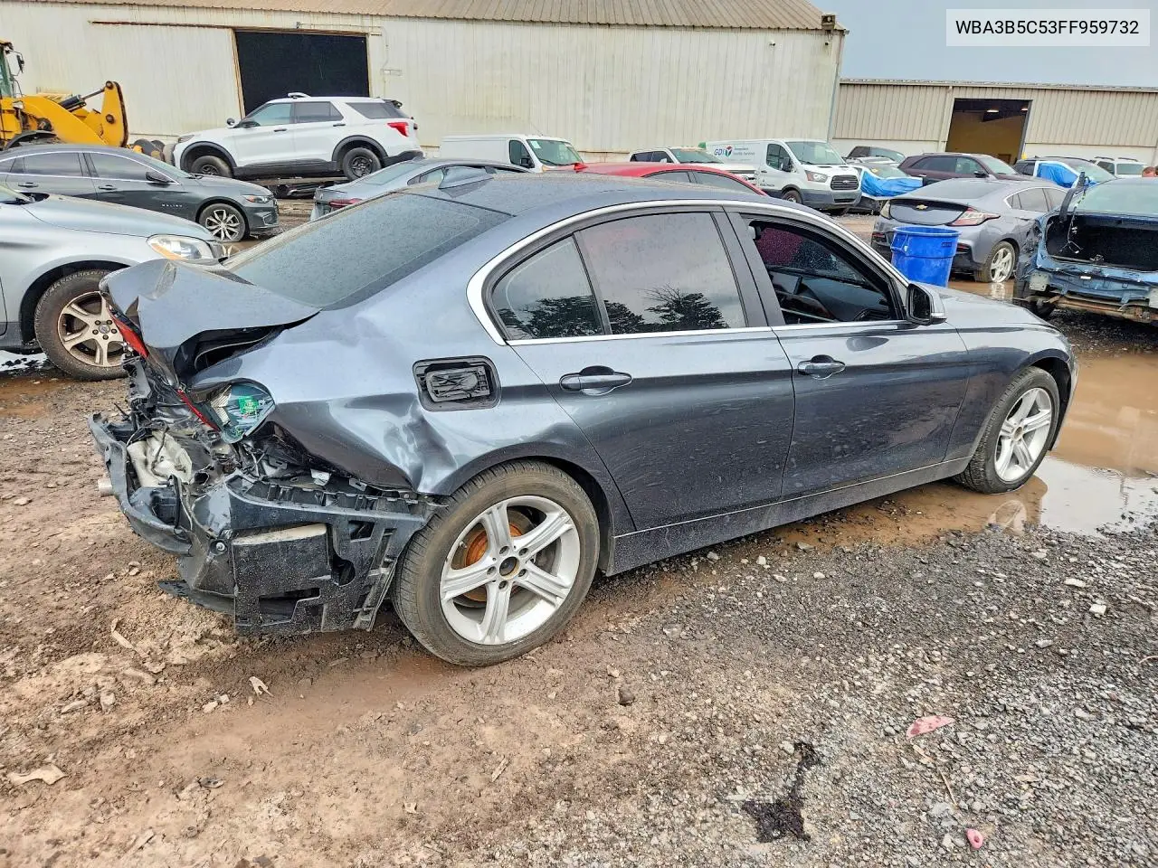 2015 BMW 328 Xi Sulev VIN: WBA3B5C53FF959732 Lot: 61094406