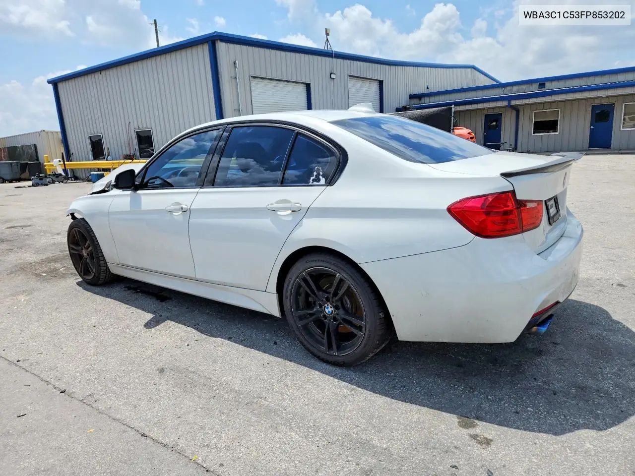 2015 BMW 328 I Sulev VIN: WBA3C1C53FP853202 Lot: 61720626