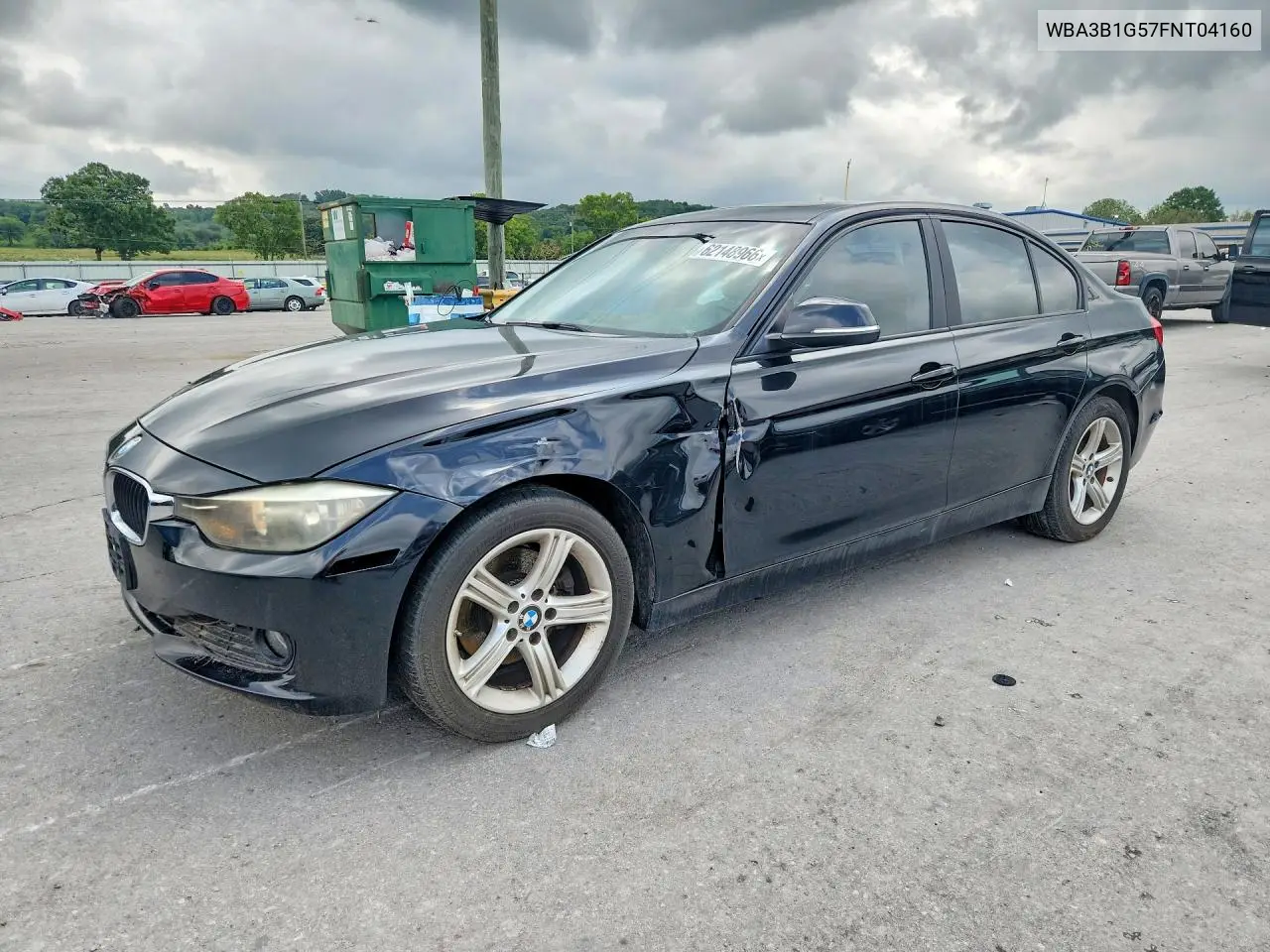 2015 BMW 320 I VIN: WBA3B1G57FNT04160 Lot: 62148966