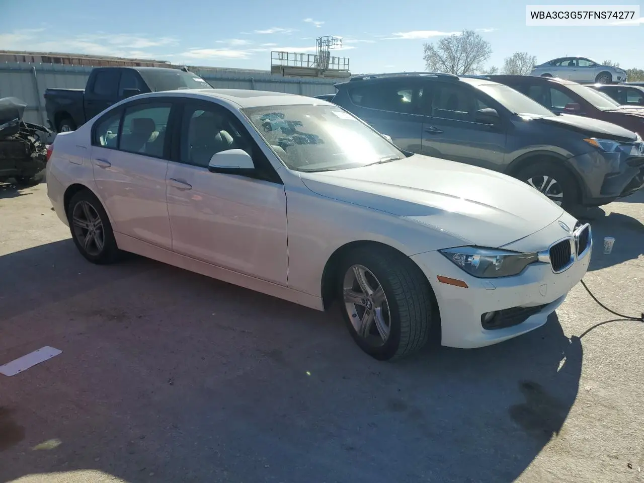 WBA3C3G57FNS74277 2015 BMW 320 I xDrive