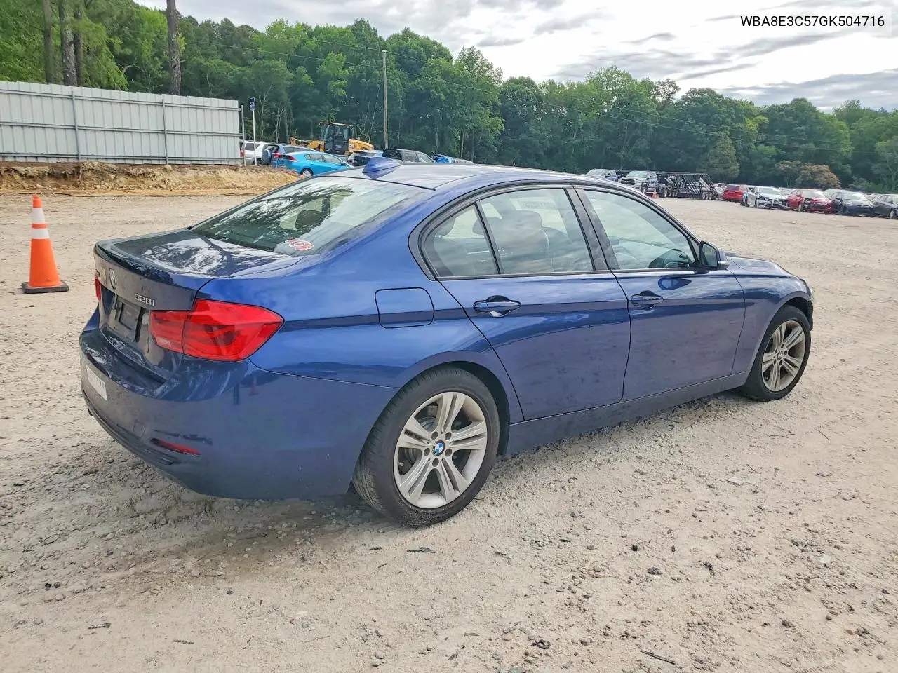 2016 BMW 328 Xi Sulev VIN: WBA8E3C57GK504716 Lot: 56313276