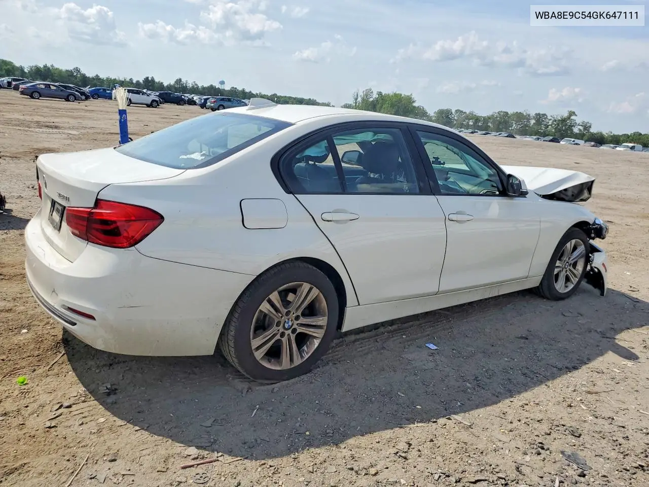 2016 BMW 328 I Sulev VIN: WBA8E9C54GK647111 Lot: 57152196