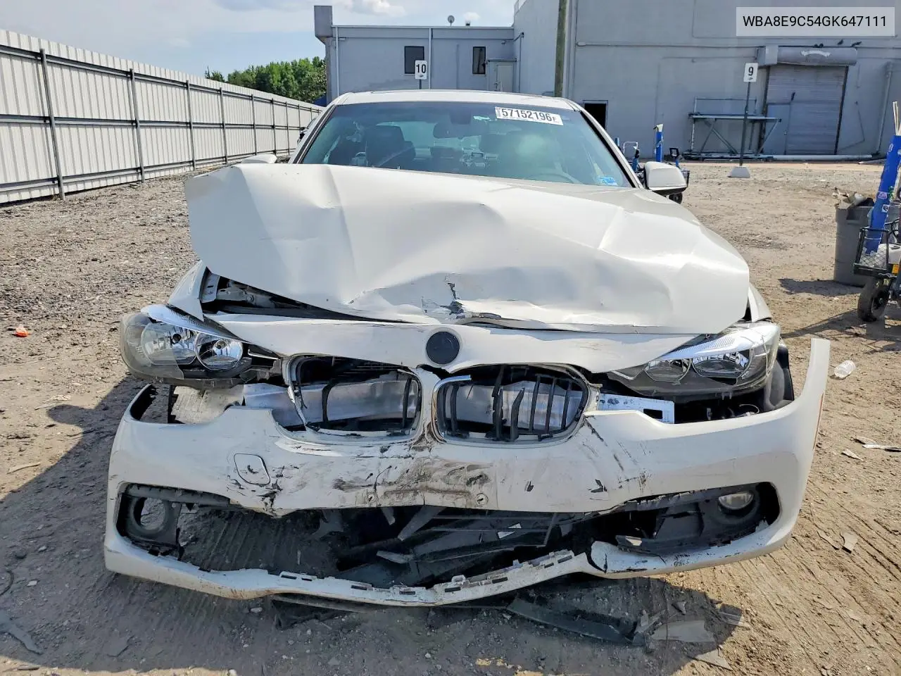 2016 BMW 328 I Sulev VIN: WBA8E9C54GK647111 Lot: 57152196