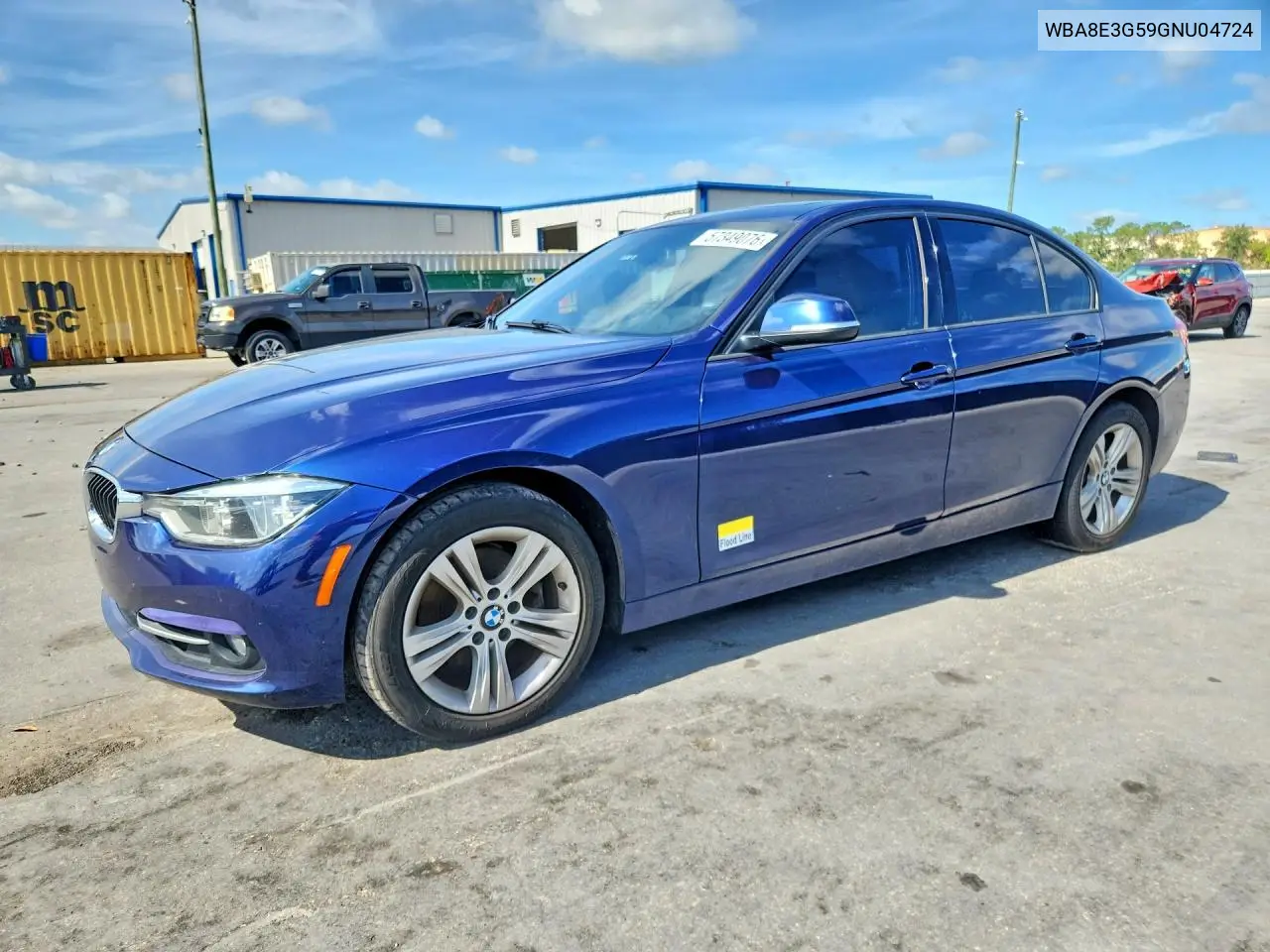 2016 BMW 328 Xi Sulev VIN: WBA8E3G59GNU04724 Lot: 57349076