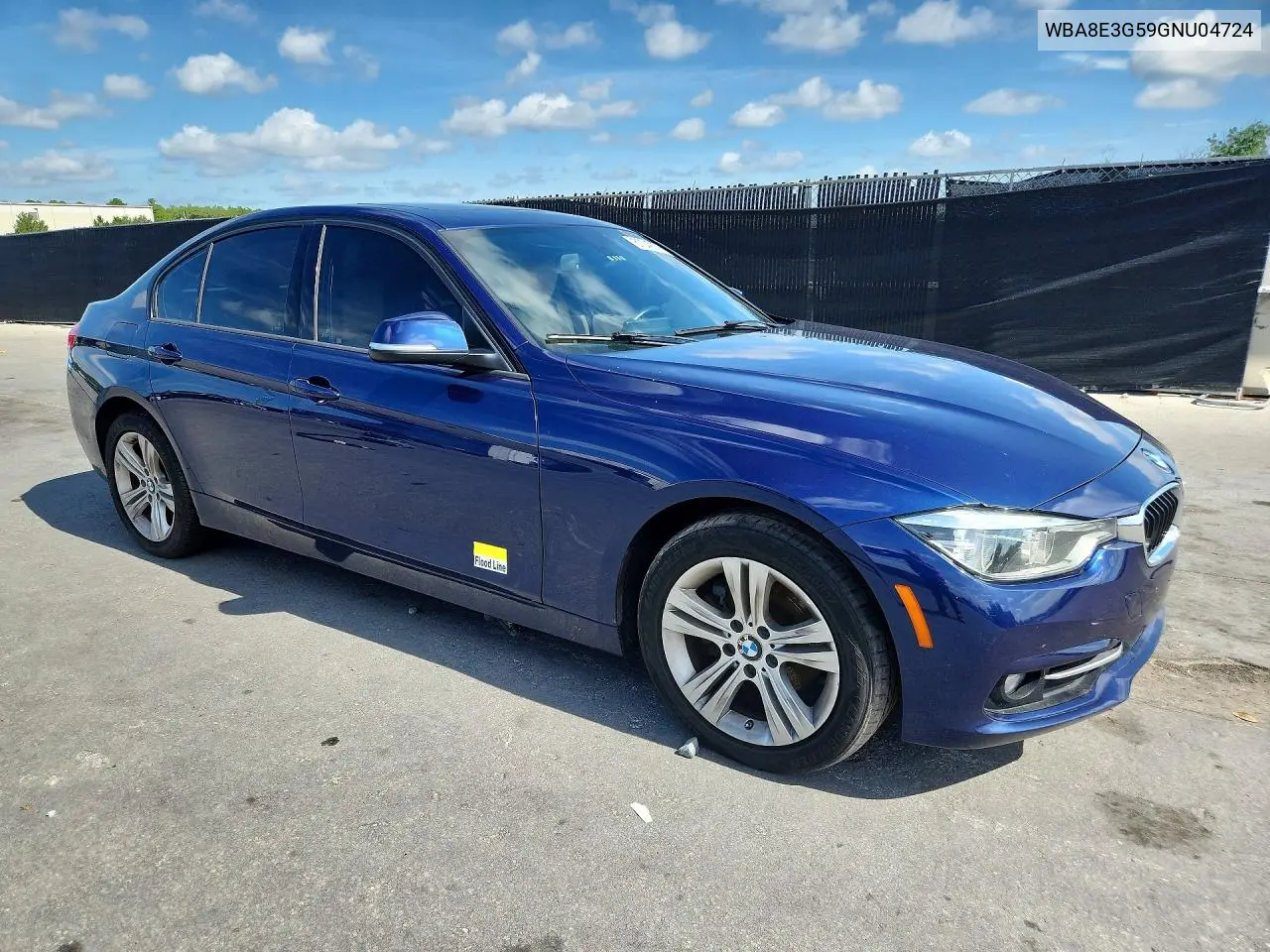 2016 BMW 328 Xi Sulev VIN: WBA8E3G59GNU04724 Lot: 57349076