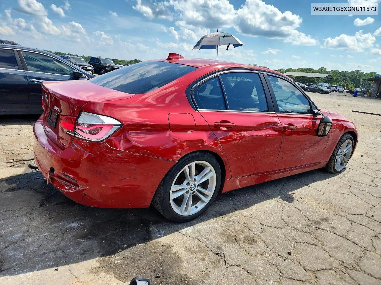 2016 BMW 320 I VIN: WBA8E1G5XGNU11573 Lot: 59858406