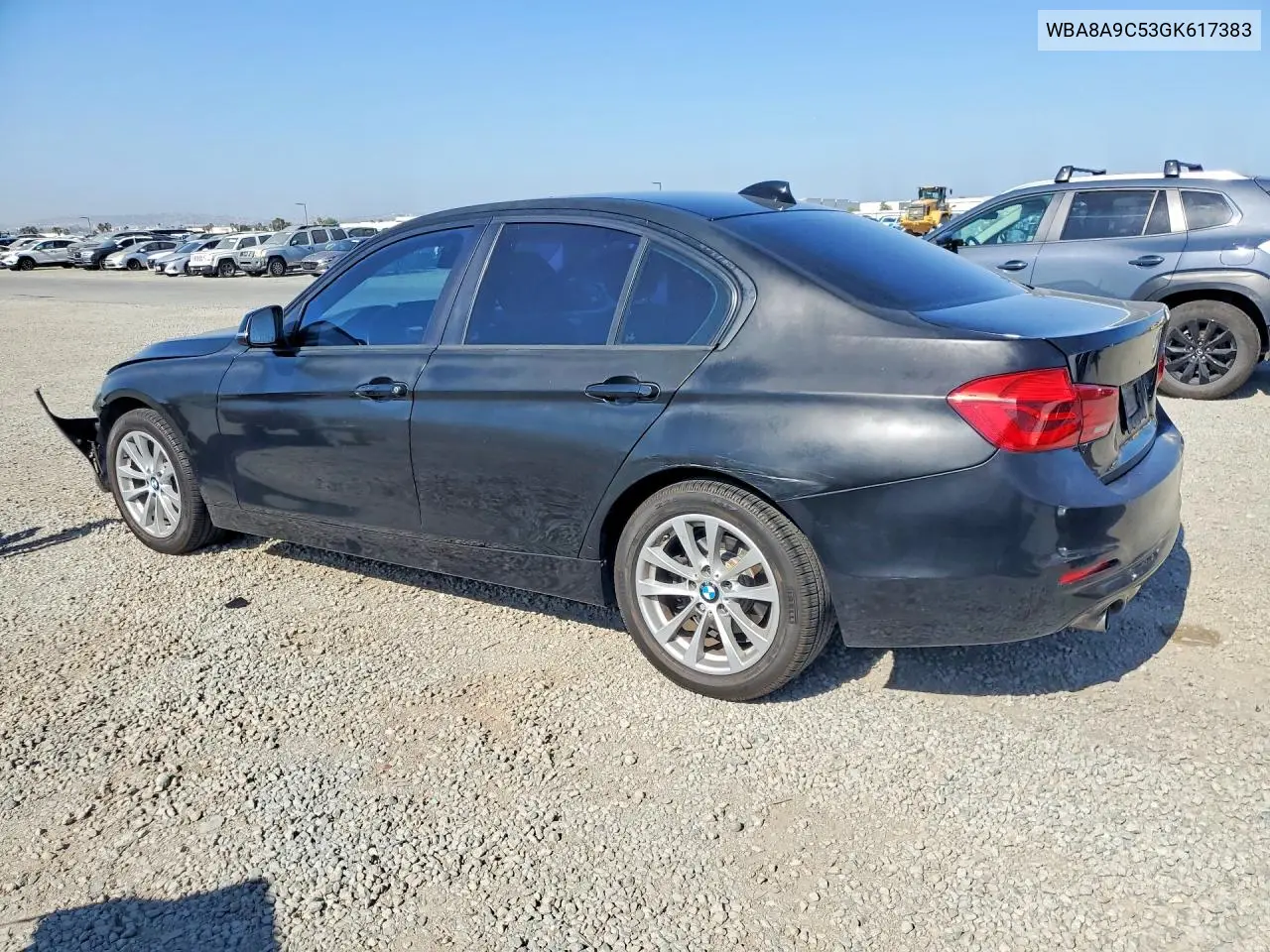 2016 BMW 320 I VIN: WBA8A9C53GK617383 Lot: 61249616