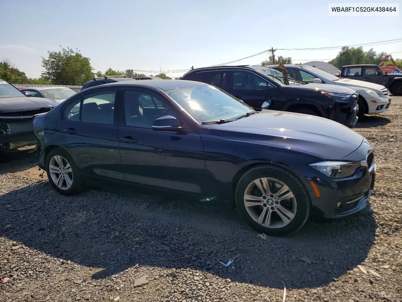 2016 BMW 328 D xDrive VIN: WBA8F1C52GK438464 Lot: 61731036