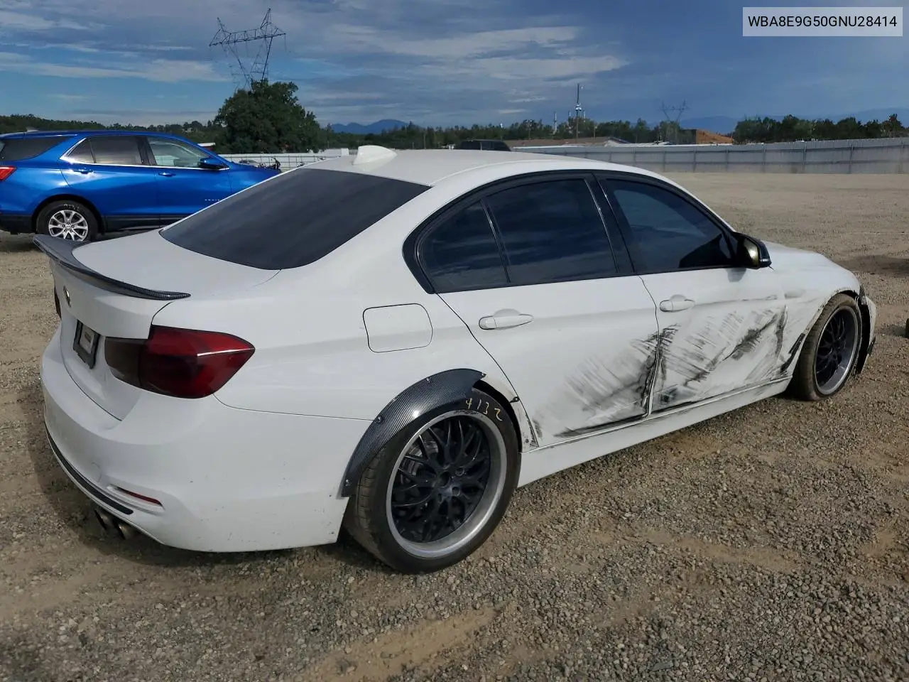 2016 BMW 328 I Sulev VIN: WBA8E9G50GNU28414 Lot: 61808646