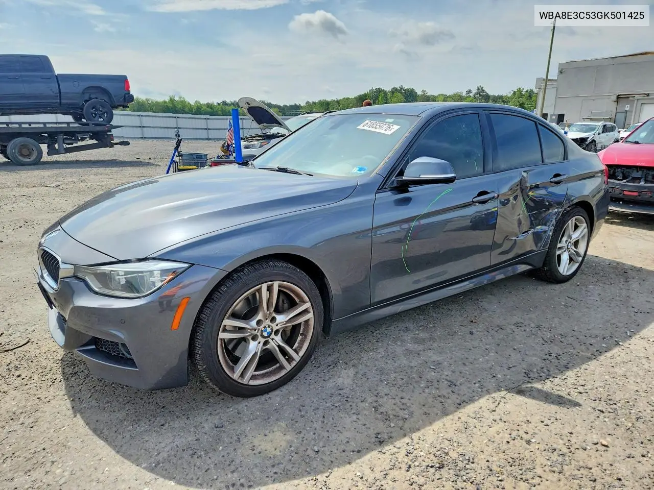 2016 BMW 328 Xi Sulev VIN: WBA8E3C53GK501425 Lot: 61855076