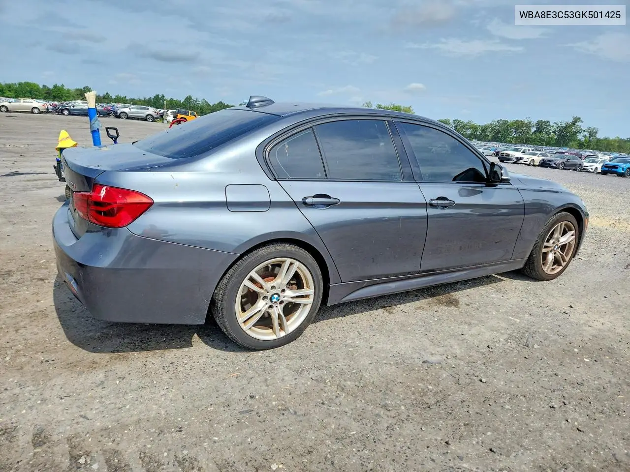 2016 BMW 328 Xi Sulev VIN: WBA8E3C53GK501425 Lot: 61855076