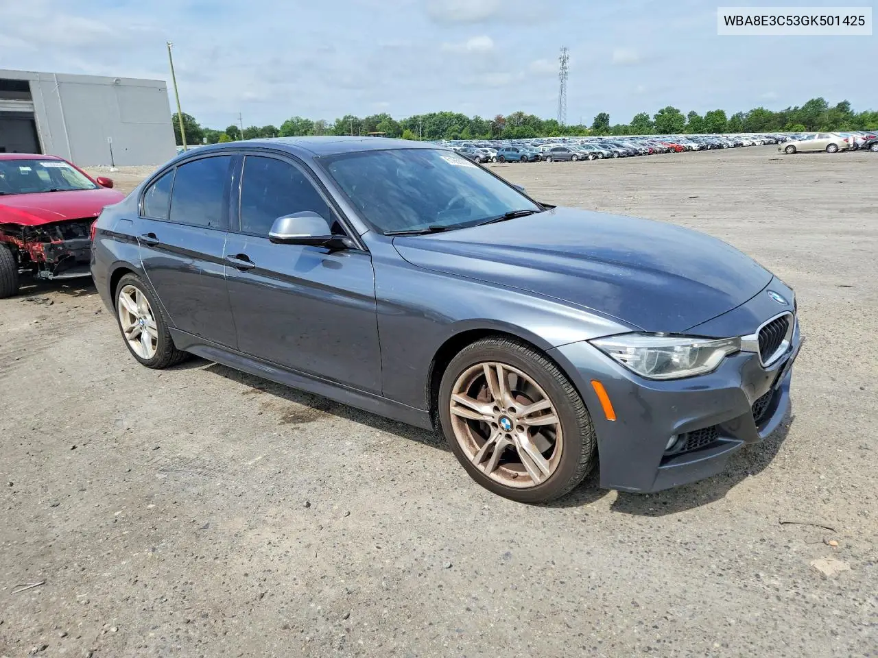2016 BMW 328 Xi Sulev VIN: WBA8E3C53GK501425 Lot: 61855076
