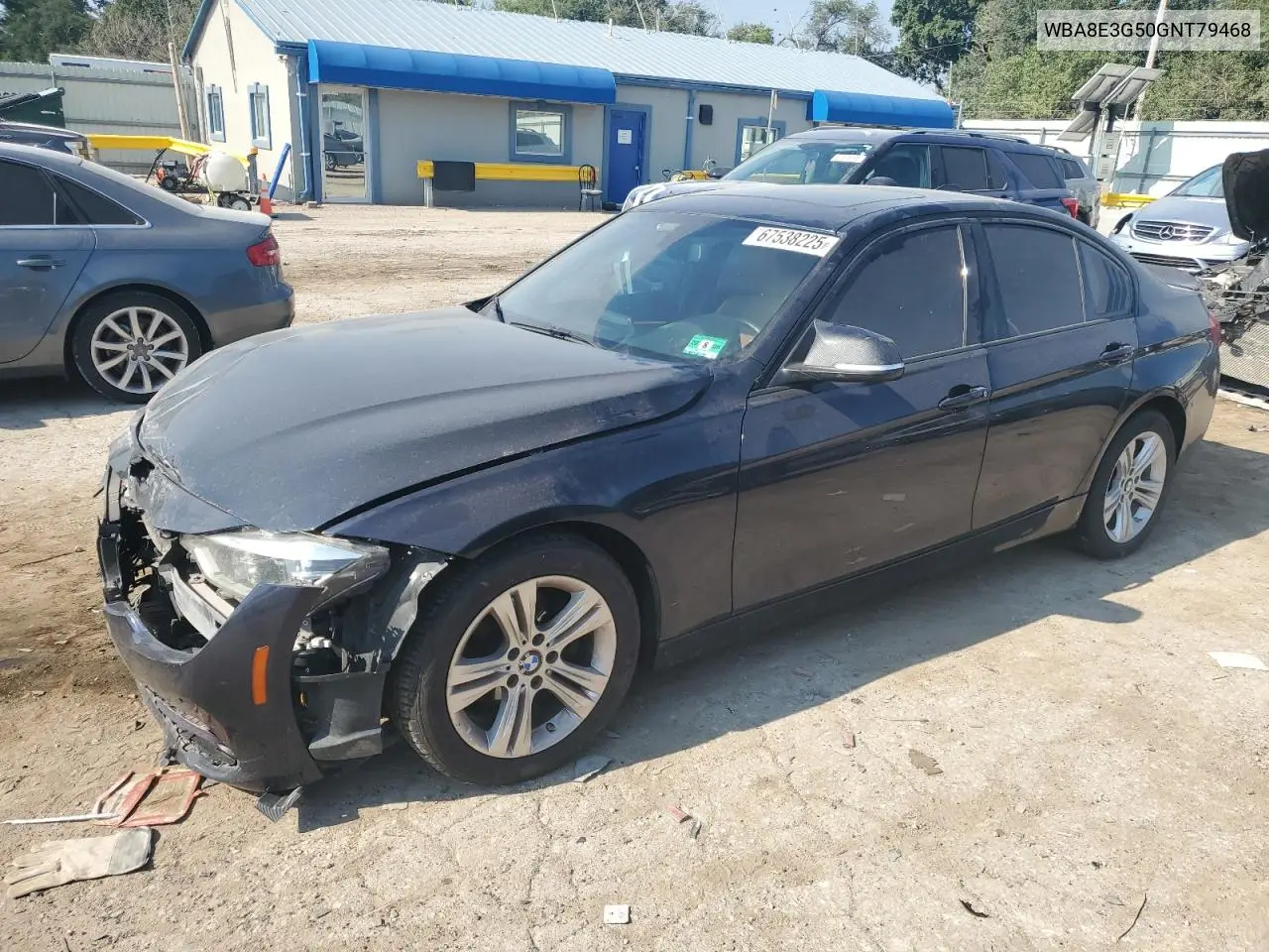 WBA8E3G50GNT79468 2016 BMW 328 Xi Sulev