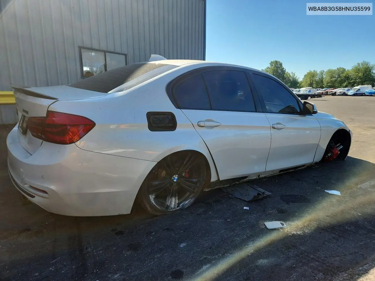 2017 BMW 340 I VIN: WBA8B3G58HNU35599 Lot: 61031436