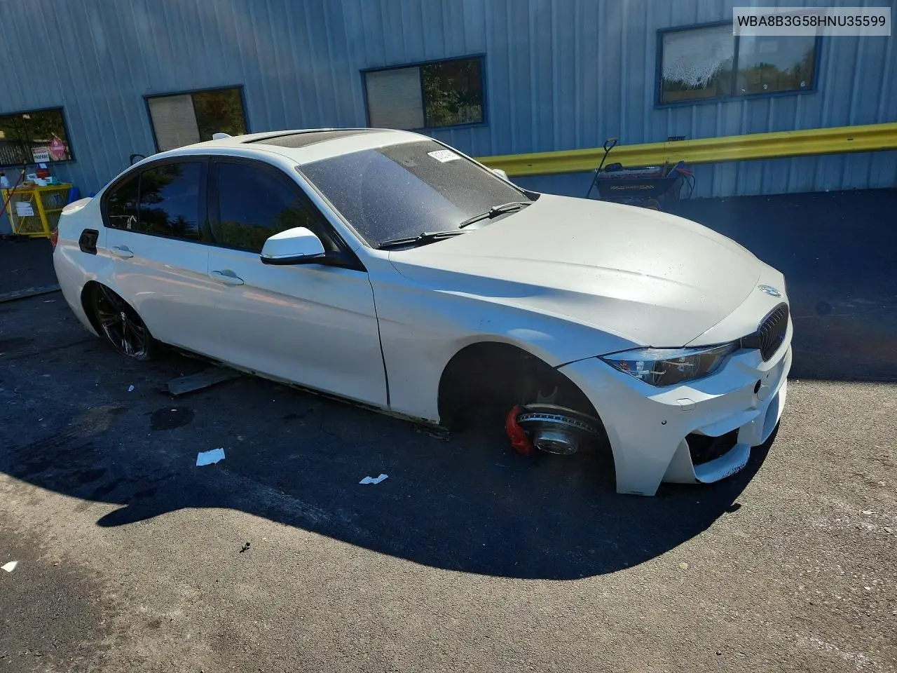 2017 BMW 340 I VIN: WBA8B3G58HNU35599 Lot: 61031436