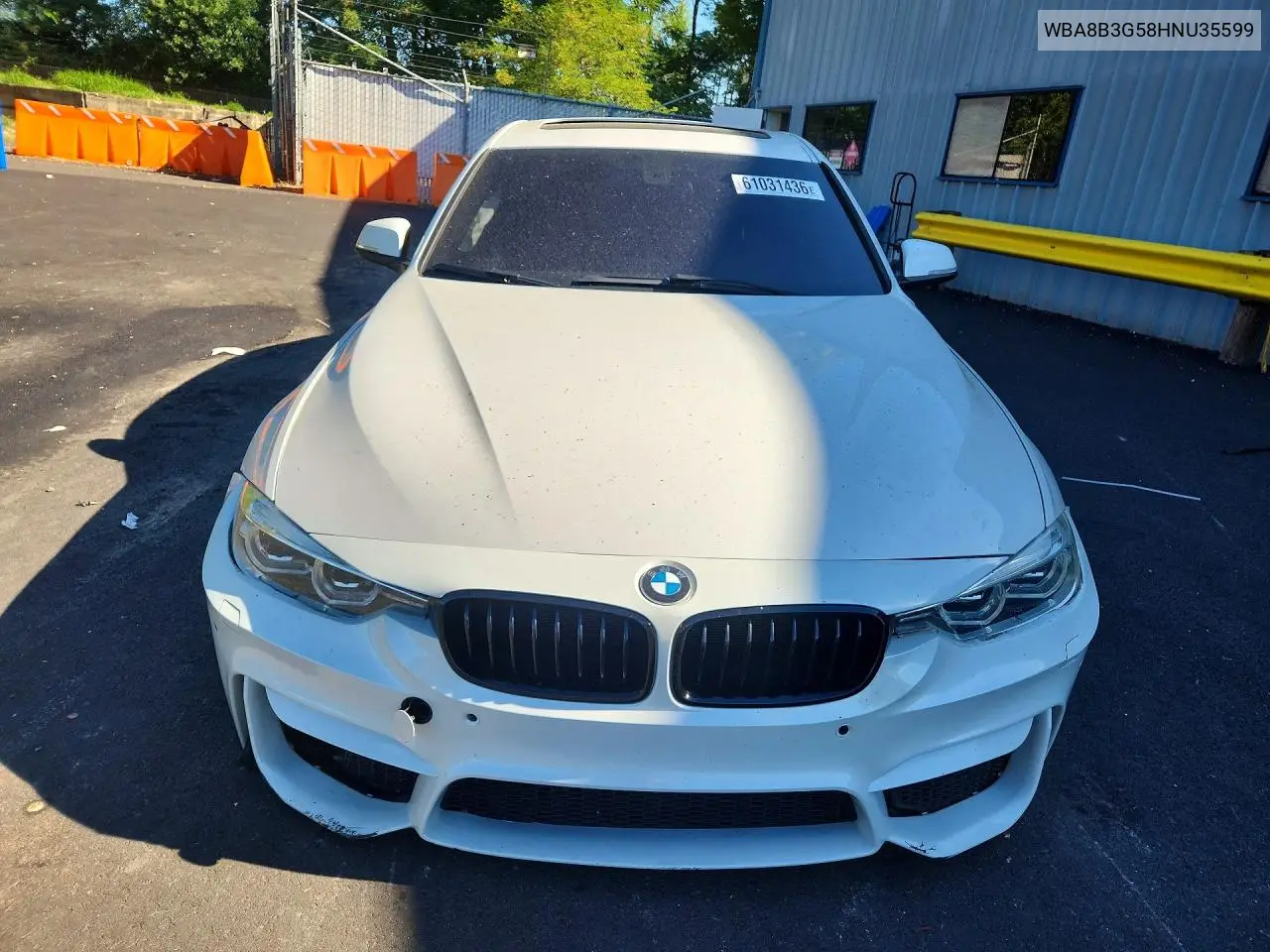 2017 BMW 340 I VIN: WBA8B3G58HNU35599 Lot: 61031436