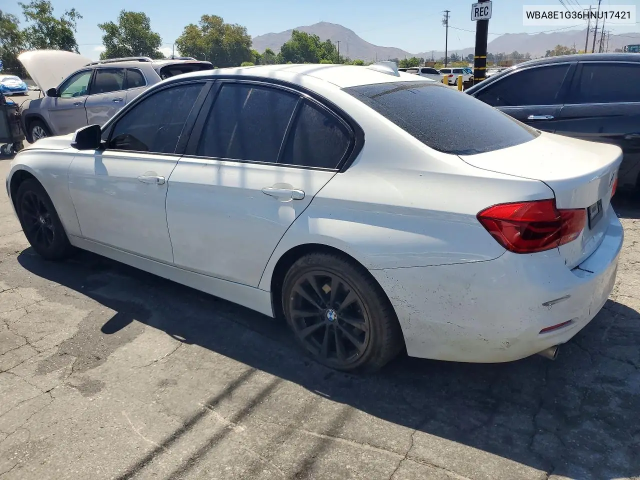 2017 BMW 320 I VIN: WBA8E1G36HNU17421 Lot: 61088956