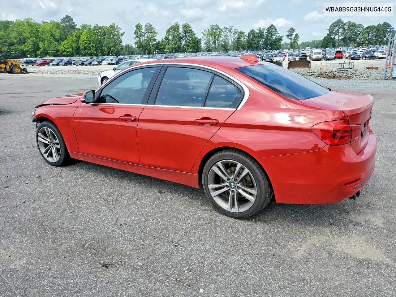 2017 BMW 330 I VIN: WBA8B9G33HNU54465 Lot: 61393776