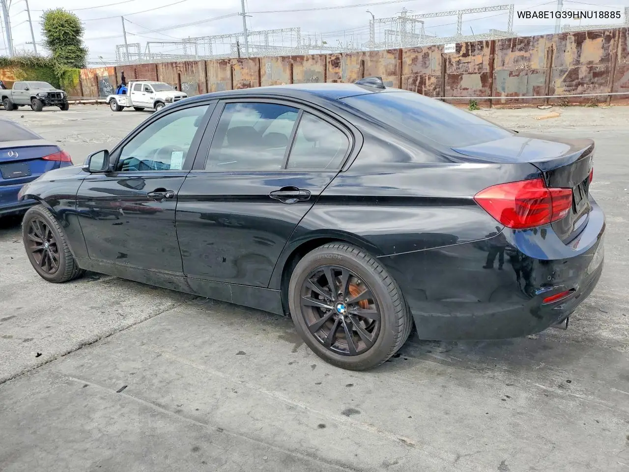 2017 BMW 320 I VIN: WBA8E1G39HNU18885 Lot: 61586476