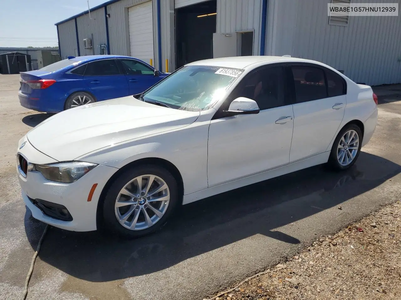 2017 BMW 320 I VIN: WBA8E1G57HNU12939 Lot: 61937856