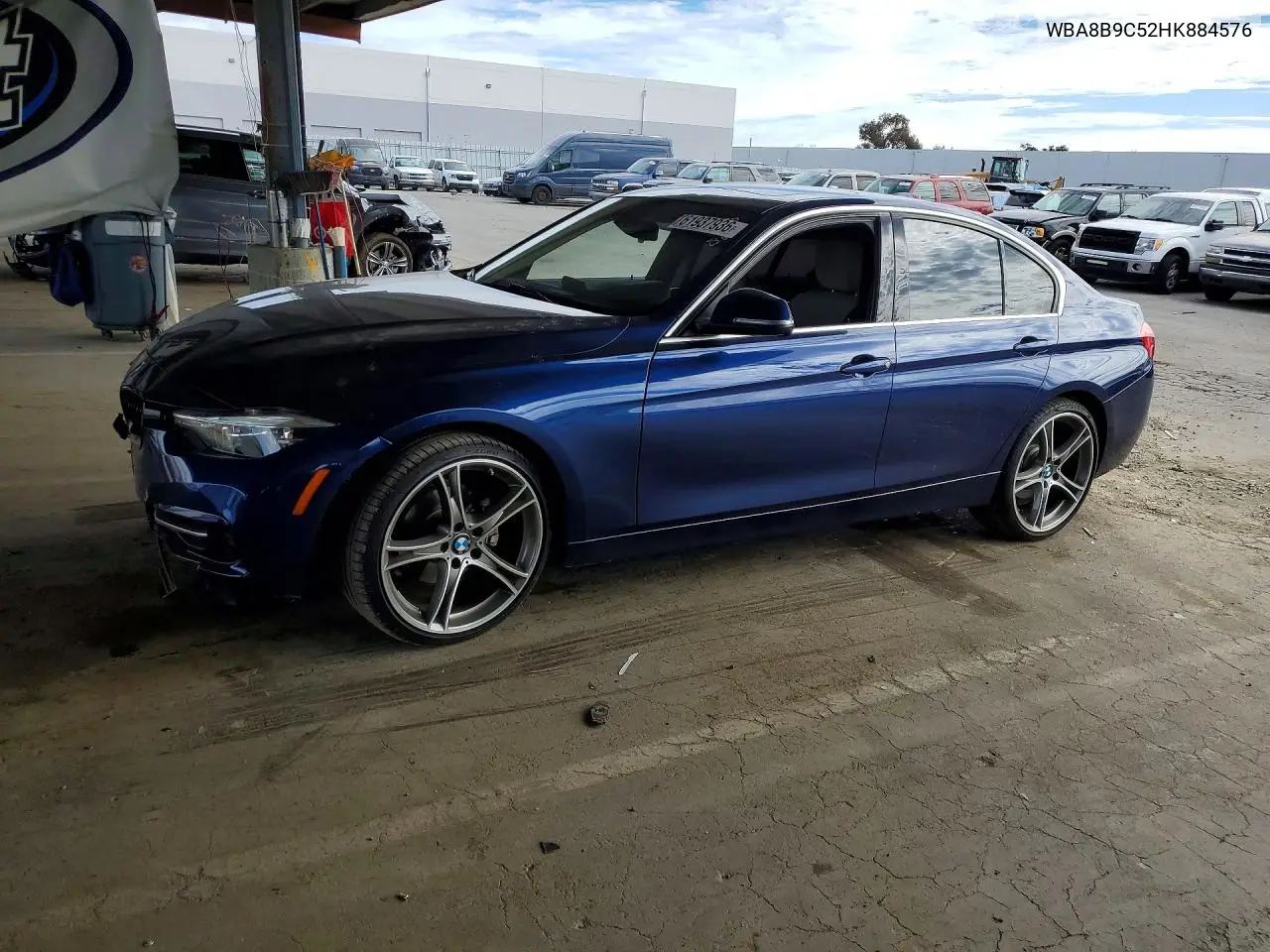 2017 BMW 330 I VIN: WBA8B9C52HK884576 Lot: 61937936