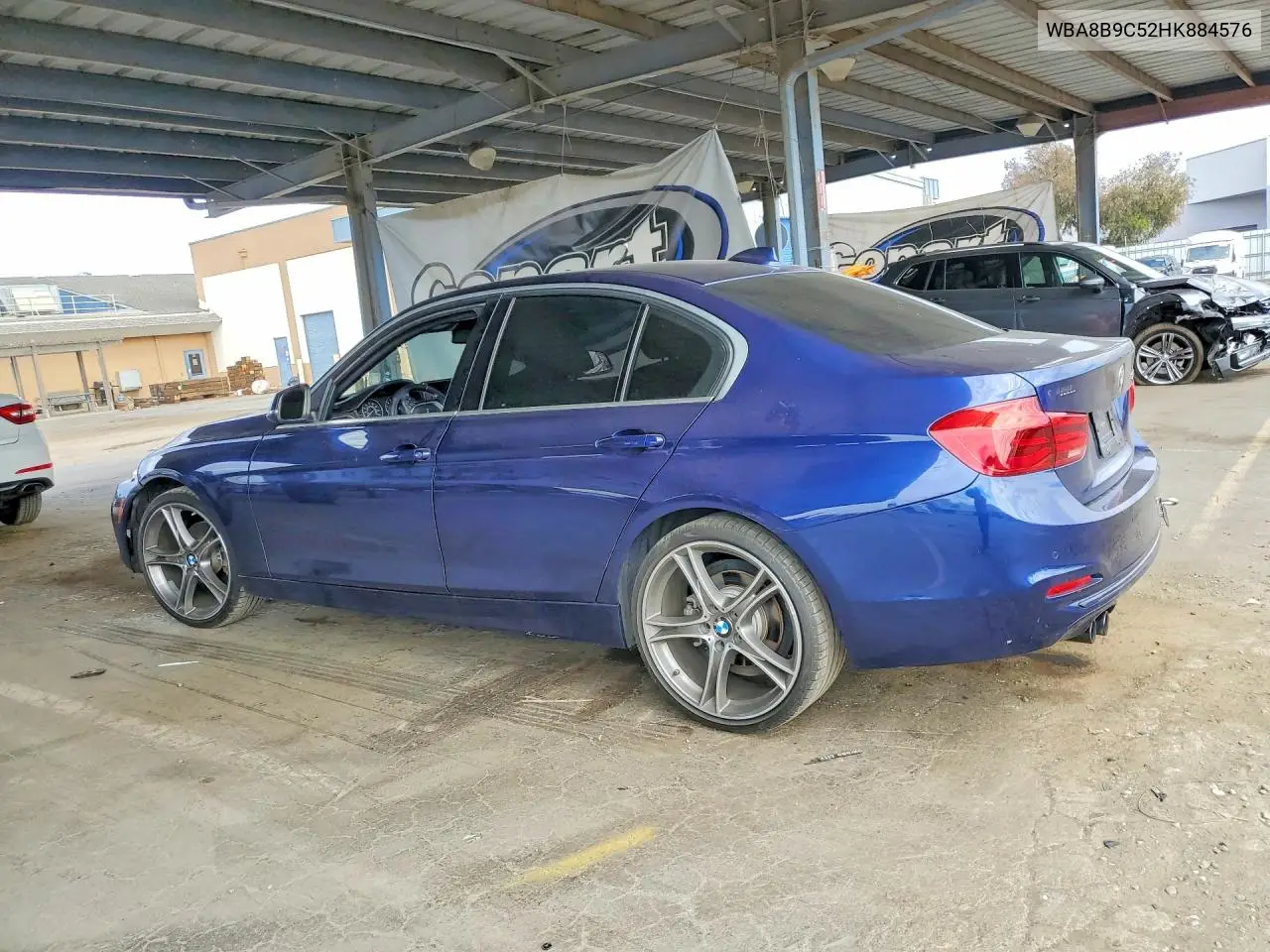 2017 BMW 330 I VIN: WBA8B9C52HK884576 Lot: 61937936