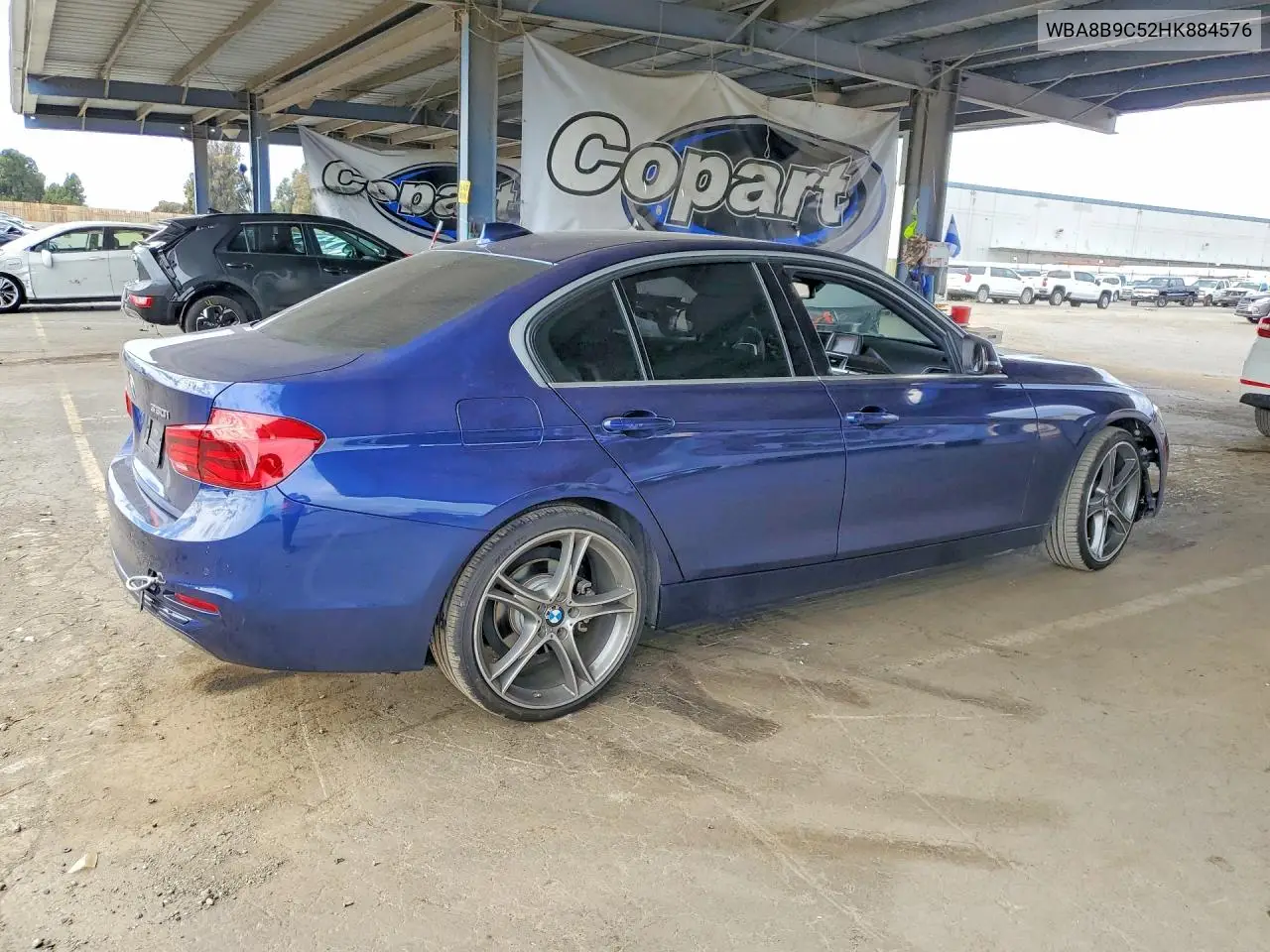 2017 BMW 330 I VIN: WBA8B9C52HK884576 Lot: 61937936