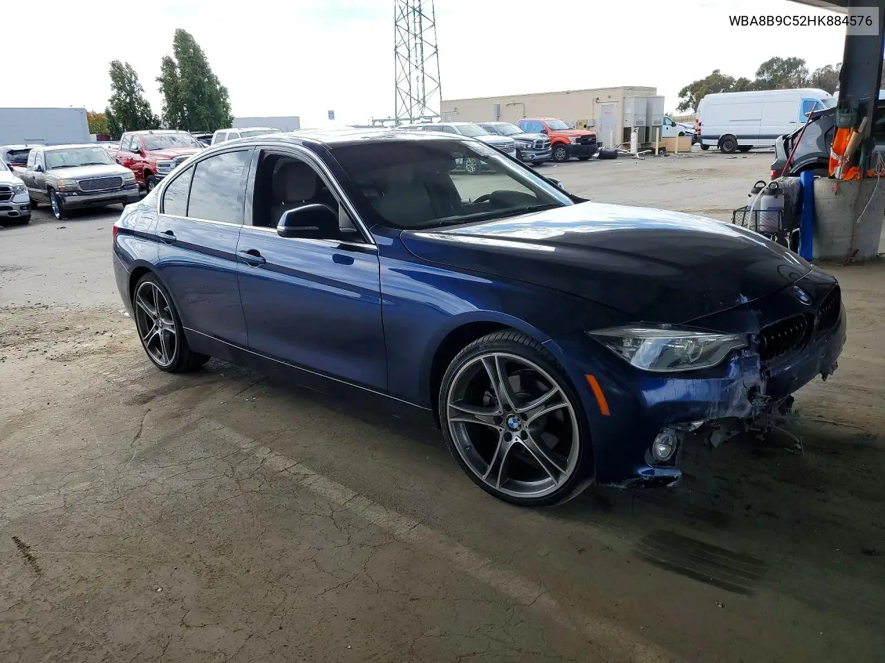 2017 BMW 330 I VIN: WBA8B9C52HK884576 Lot: 61937936