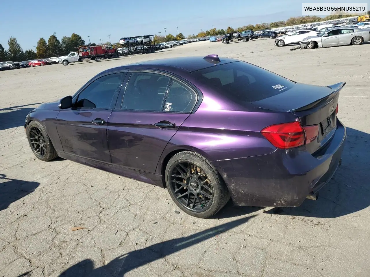 WBA8B3G55HNU35219 2017 BMW 340 I