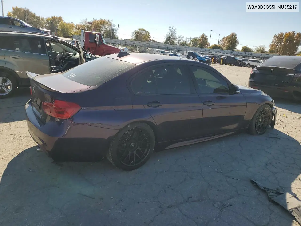 WBA8B3G55HNU35219 2017 BMW 340 I