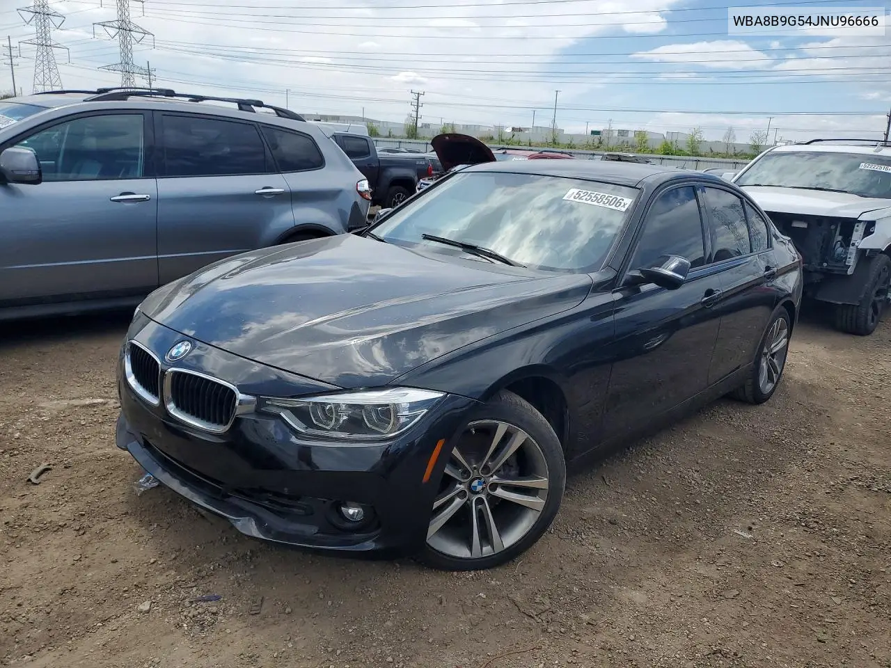 WBA8B9G54JNU96666 2018 BMW 330 I