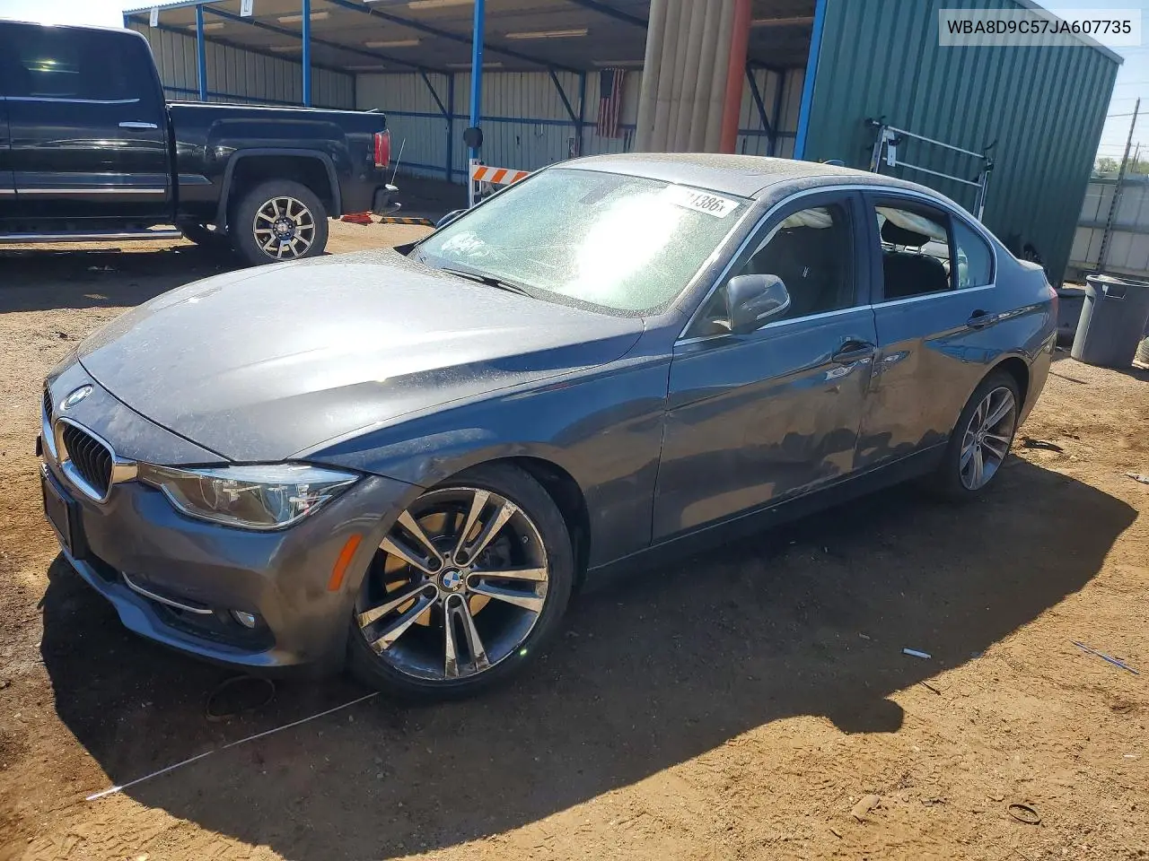 2018 BMW 330 Xi VIN: WBA8D9C57JA607735 Lot: 59711386