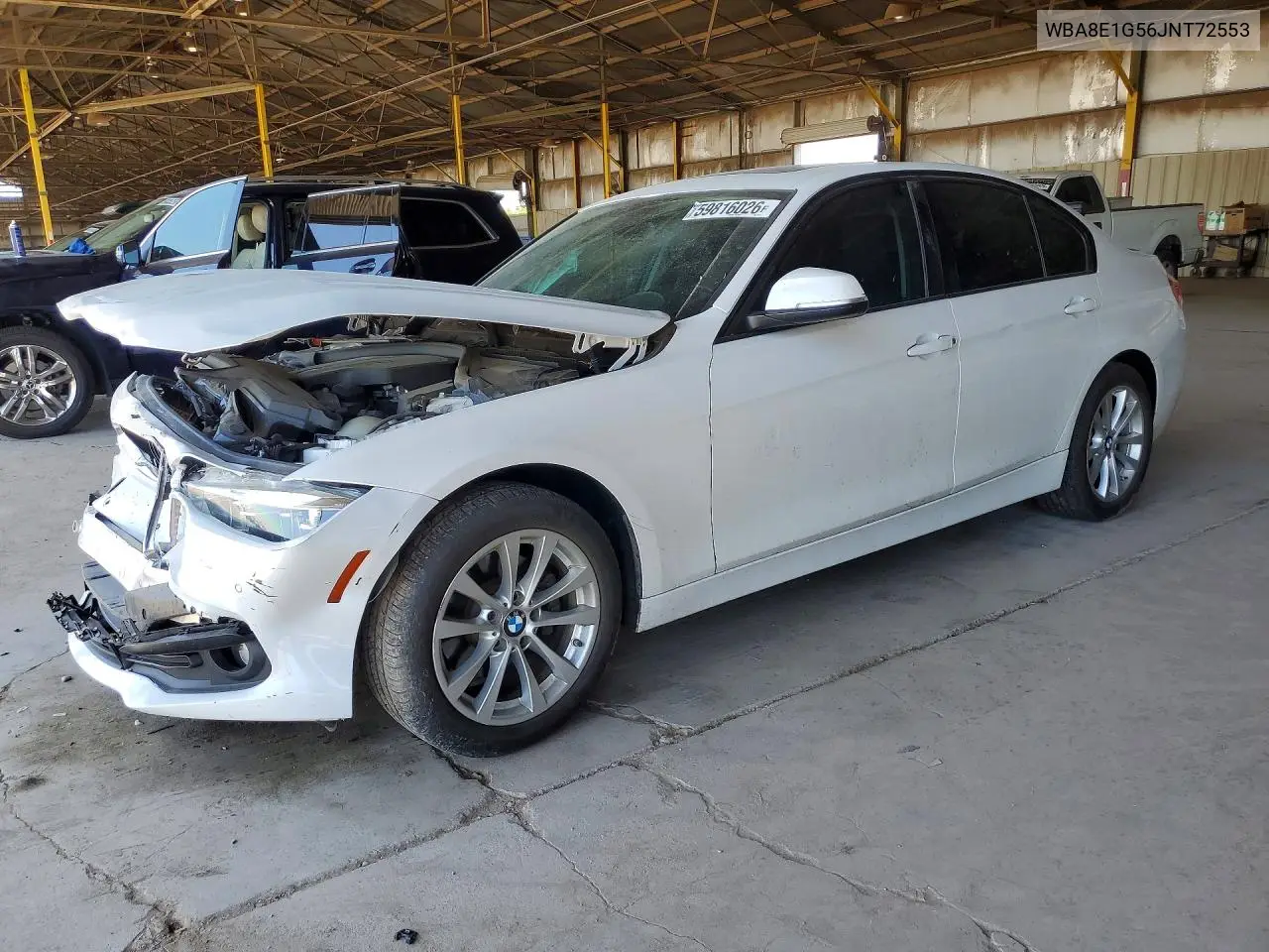2018 BMW 320 I VIN: WBA8E1G56JNT72553 Lot: 59816026