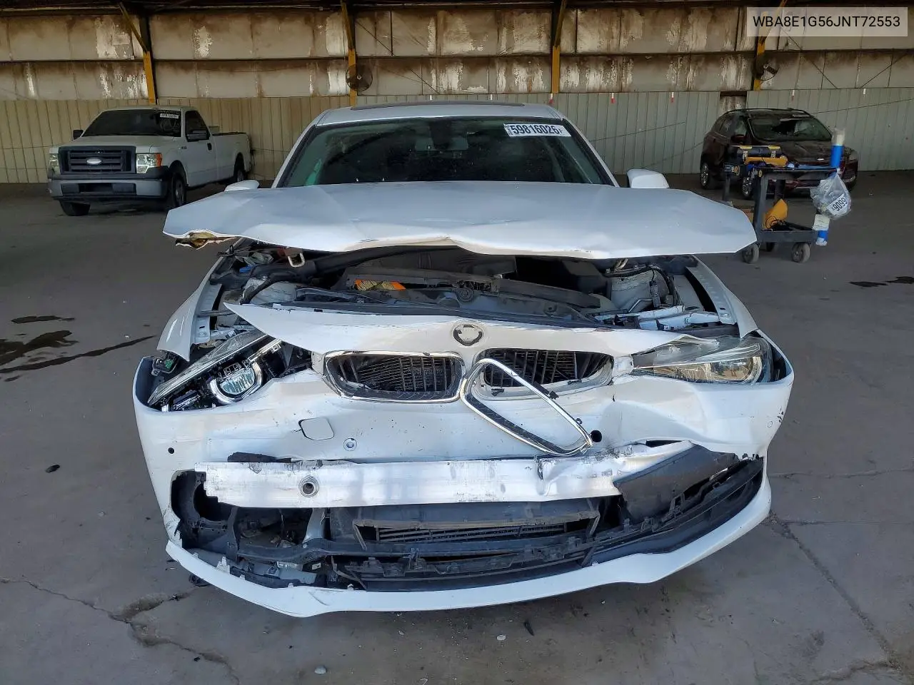 2018 BMW 320 I VIN: WBA8E1G56JNT72553 Lot: 59816026