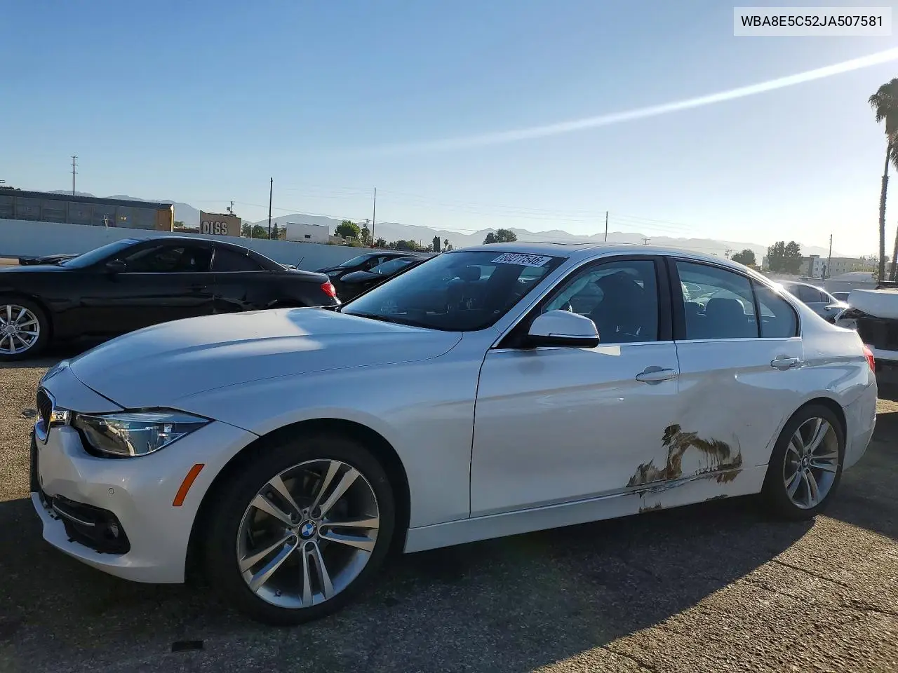 2018 BMW 328 D VIN: WBA8E5C52JA507581 Lot: 60277546