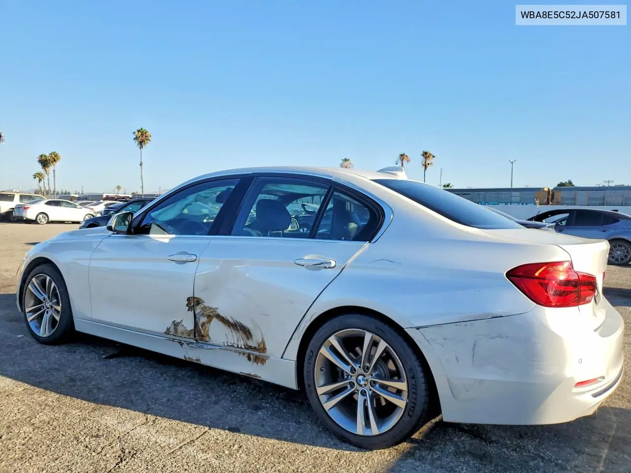 2018 BMW 328 D VIN: WBA8E5C52JA507581 Lot: 60277546