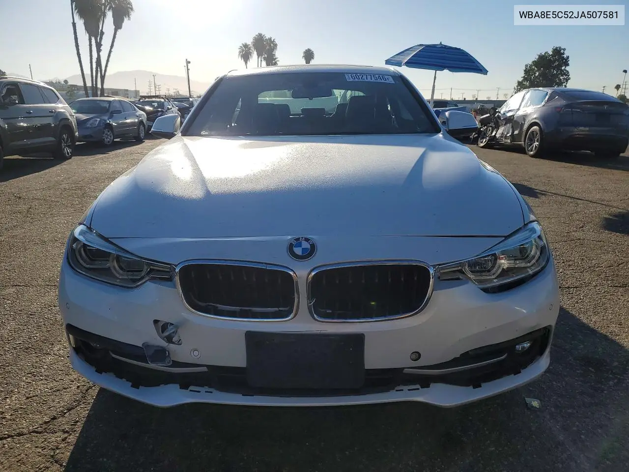 2018 BMW 328 D VIN: WBA8E5C52JA507581 Lot: 60277546