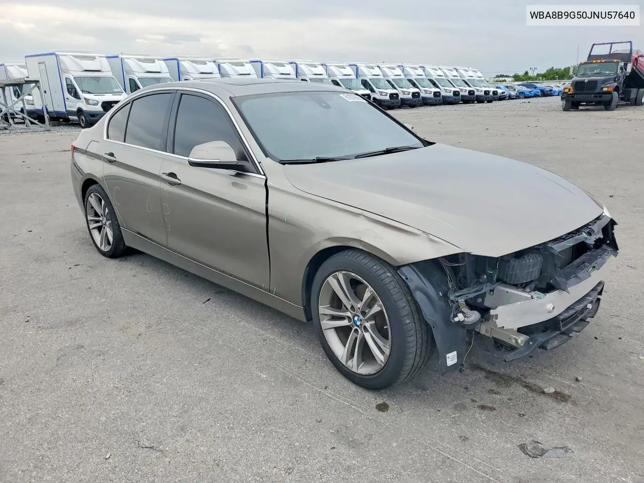 2018 BMW 330 I VIN: WBA8B9G50JNU57640 Lot: 61879636