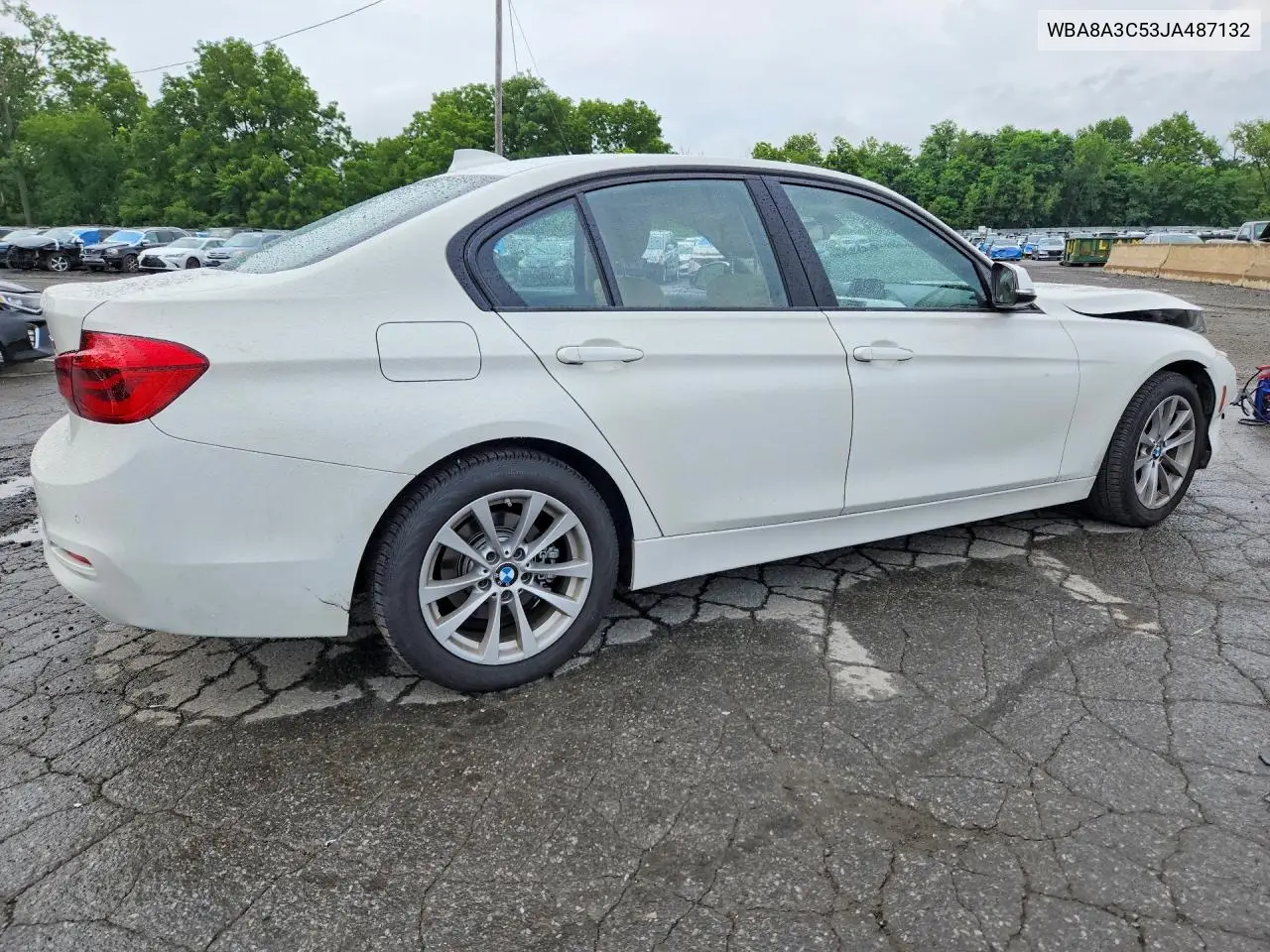 2018 BMW 320 Xi VIN: WBA8A3C53JA487132 Lot: 62037556