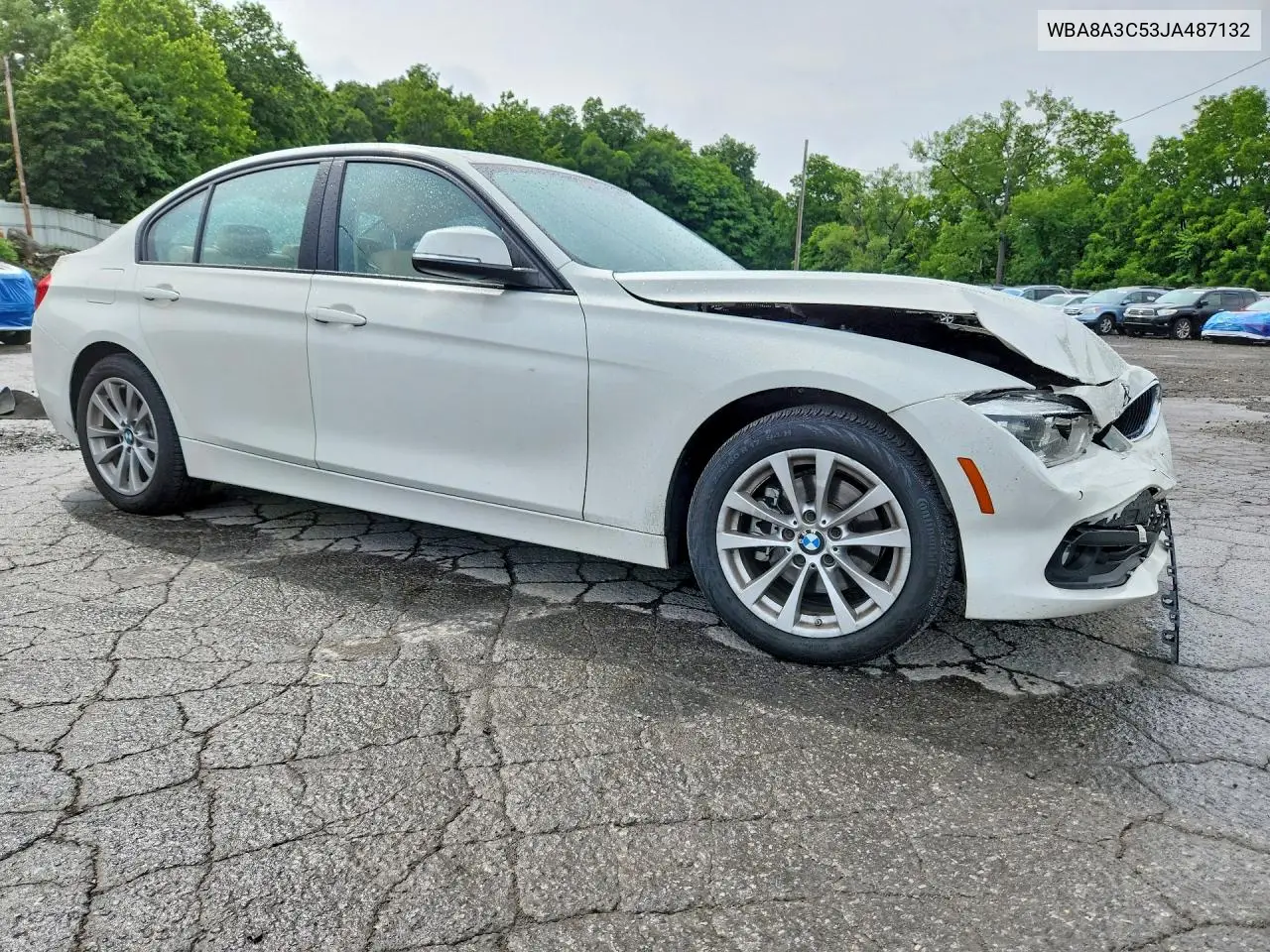 2018 BMW 320 Xi VIN: WBA8A3C53JA487132 Lot: 62037556