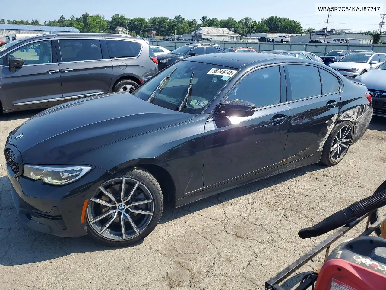 2019 BMW 330Xi VIN: WBA5R7C54KAJ87247 Lot: 59246446