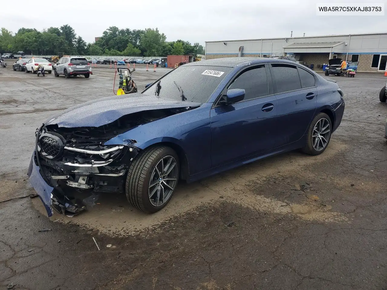 2019 BMW 330Xi VIN: WBA5R7C5XKAJ83753 Lot: 61547686
