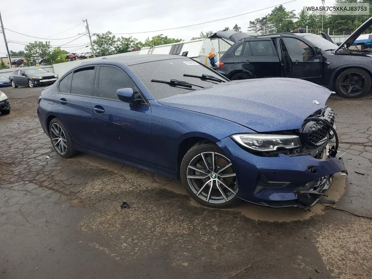 2019 BMW 330Xi VIN: WBA5R7C5XKAJ83753 Lot: 61547686