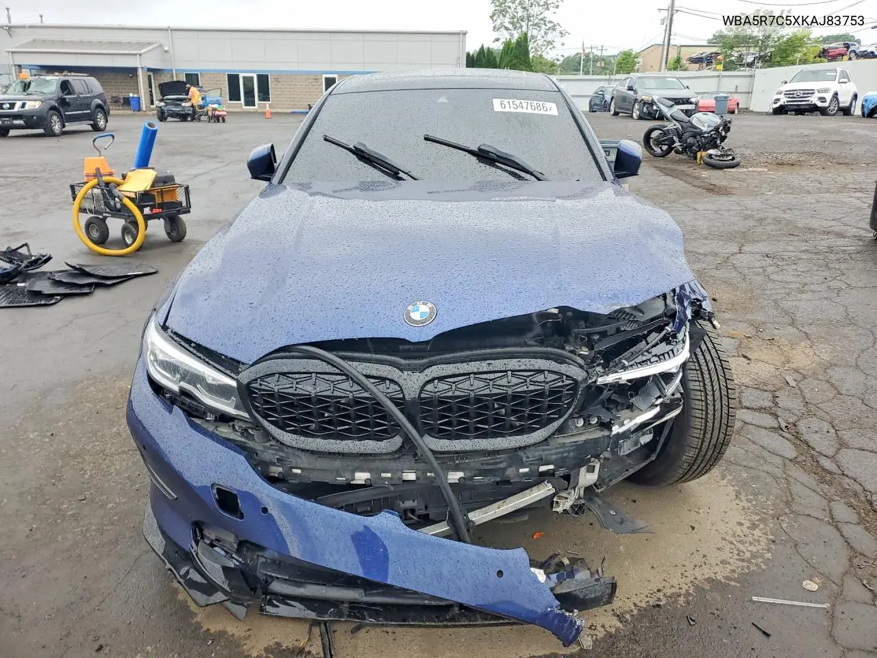 2019 BMW 330Xi VIN: WBA5R7C5XKAJ83753 Lot: 61547686