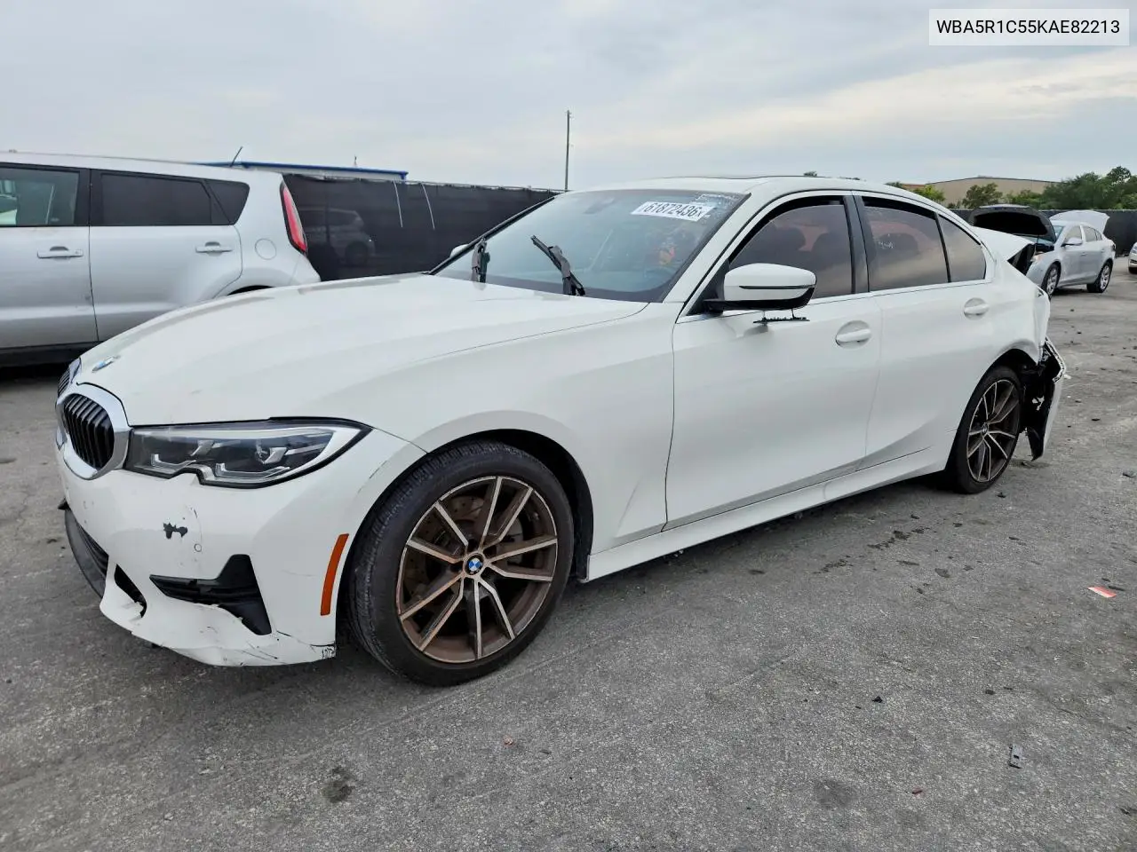 2019 BMW 330I VIN: WBA5R1C55KAE82213 Lot: 61872436