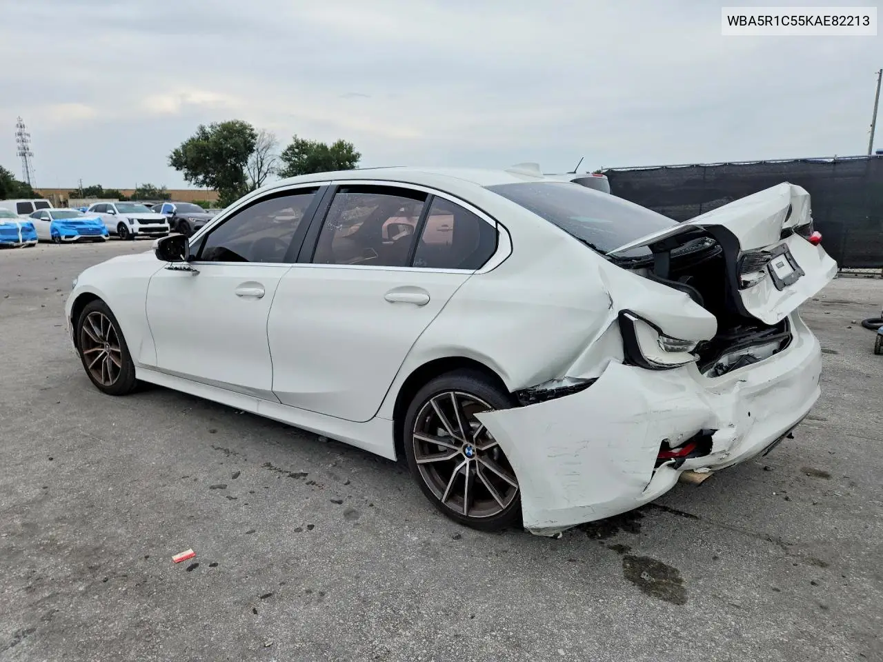 2019 BMW 330I VIN: WBA5R1C55KAE82213 Lot: 61872436